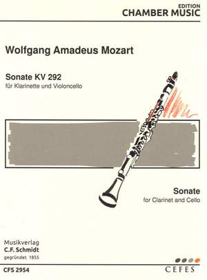 Mozart, W A: Sonate KV 292 KV 292