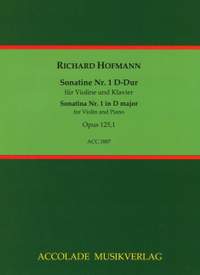 Hofmann, R: Sonatina Nr. 1 in D major op. 125/1