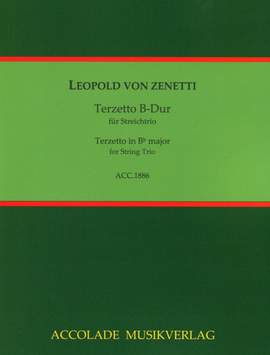 Zenetti, L v: Terzetto B-Dur