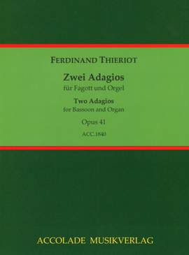 Thieriot, F: Zwei Adagios op. 41