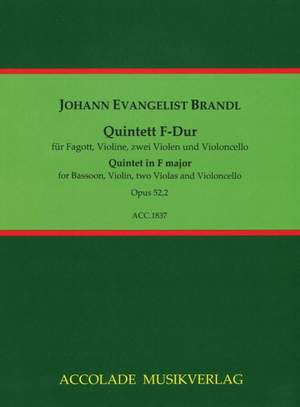 Brandl, J E: Quintet in F major op. 52/2