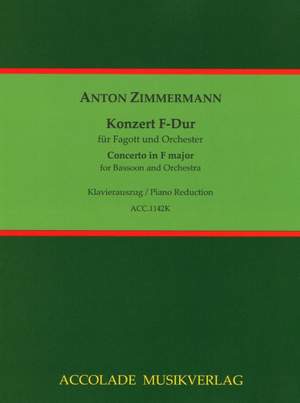 Zimmermann, A: Konzert F-Dur F major