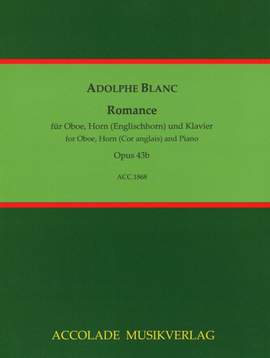 Blanc, A: Romance op. 43b