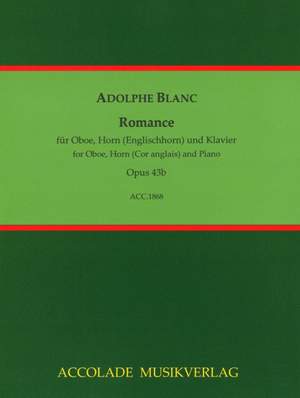 Blanc, A: Romance op. 43b