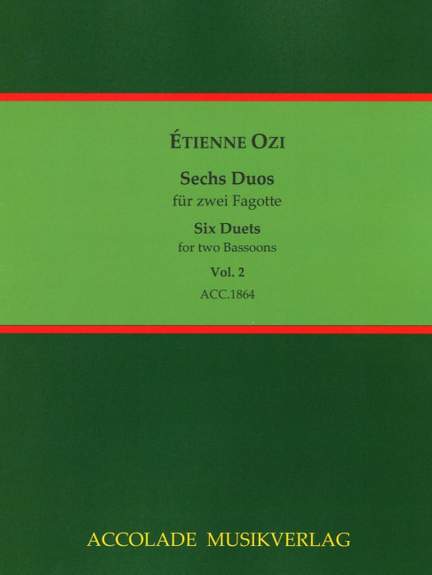 Ozi, E: Sechs Duos Vol. 2