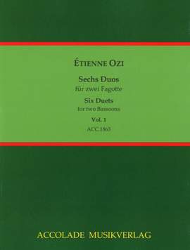 Ozi, E: Sechs Duos Vol. 1