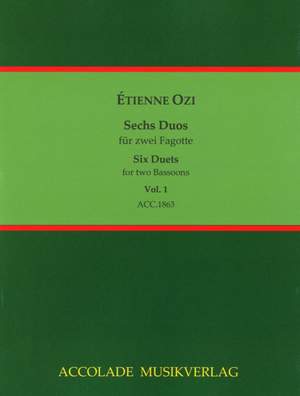 Ozi, E: Sechs Duos Vol. 1