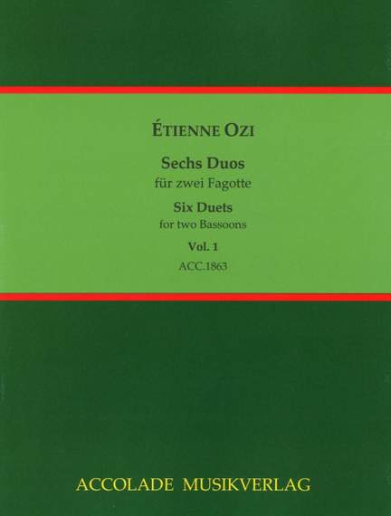 Ozi, E: Six Duets Vol. 1