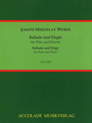 Weber, J M: Ballade und Elegie