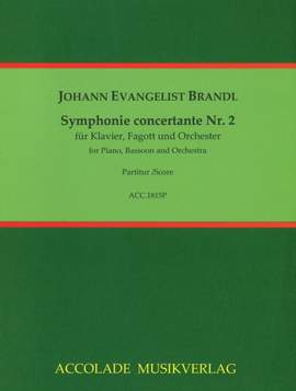 Brandl, J E: Symphonie concertante Nr. 2 C major