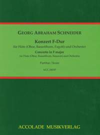 Schneider, G A: Concerto in F major op. 90