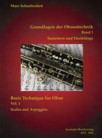 Schaeferdiek, M: Basic Technique for Oboe Vol. 1