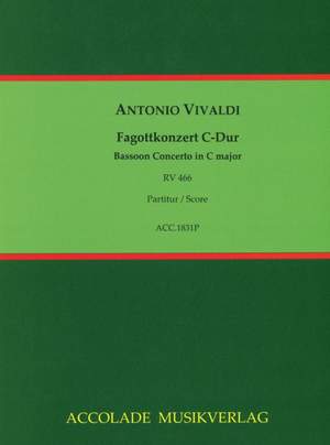 Vivaldi, A: Fagottkonzert Nr. 28 C-Dur