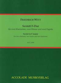 Witt, F: Sextet in F major