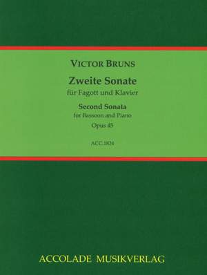 Bruns, V: Second Sonata op. 45