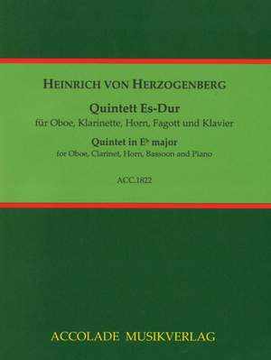 Herzogenberg, H v: Quintet in Eb major op. 43