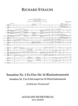 Strauss, R: Sonatine Nr. 2 Es-Dur für 16 Blasinstrumente