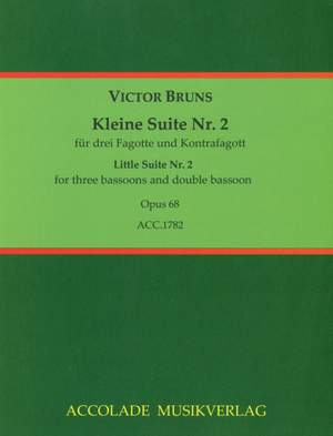 Bruns, V: Kleine Suite Nr. 2 op. 68