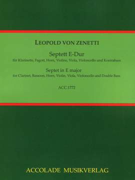 Zenetti, L v: Septett E-Dur