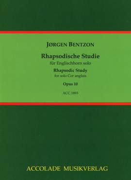 Bentzon, J: Rhapsodic Study op. 10