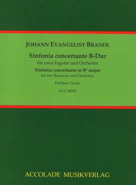 Brandl, J E: Sinfonie concertante B-Dur B flat major