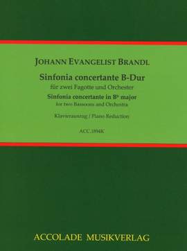 Brandl, J E: Sinfonie concertante B-Dur B flat major