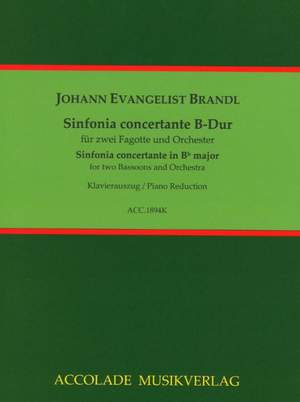 Brandl, J E: Sinfonia concertante in Bb major