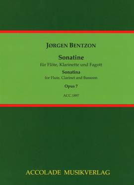 Bentzon, J: Sonatina B flat major op. 7