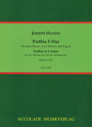 Haydn, J: Parthia F-Dur Hob.II:F12