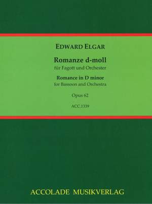 Elgar, E: Romance in D minor op. 62