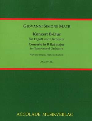 Mayr, J S: Konzert B-Dur B flat major