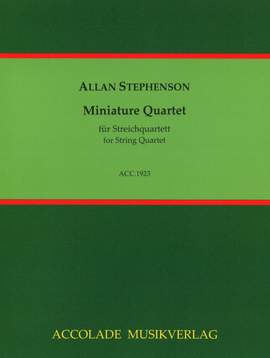 Stephenson, A: Miniature Quartet