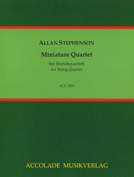 Stephenson, A: Miniature Quartet