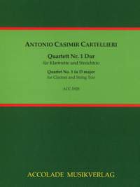 Cartellieri, A C: Quartet No. 1 in D major
