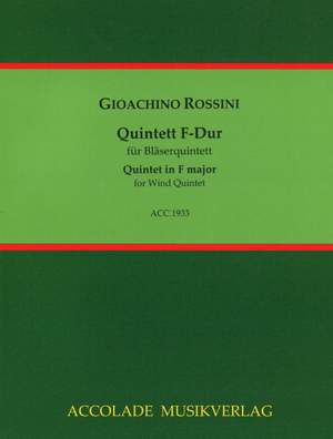 Rossini, G A: Quintet in F major