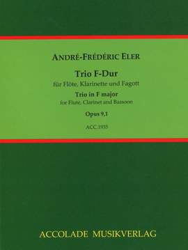 Eler, A: Trio F-Dur F major op. 9/1