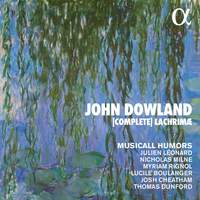 Dowland: [Complete] Lachrimæ
