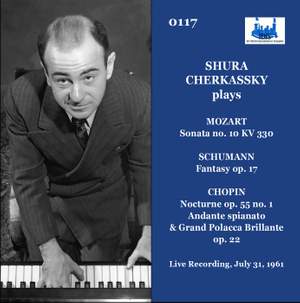 Shura Cherkassky plays Mozart, Schumann & Chopin