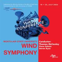 2022 WASBE Prague - Montclair State University Wind Symphony, USA