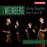 Weinberg: String Quartets Nos. 4 and 16