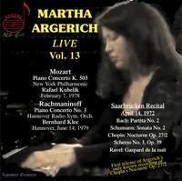 Martha Argerich Live, Vol. 13