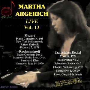 Martha Argerich Live, Vol. 13