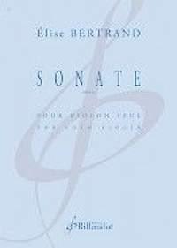 Elise Bertand: Sonate Op. 16