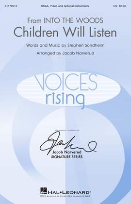 Stephen Sondheim: Children Will Listen