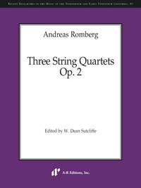 Romberg: Three String Quartets, Op. 2