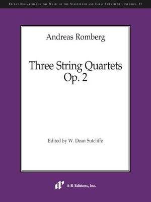 Romberg: Three String Quartets, Op. 2
