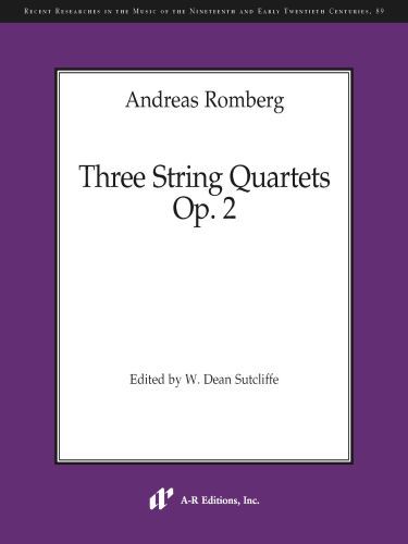 Romberg: Three String Quartets, Op. 2