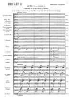 Chabrier, Emmanuel: Briseis ou Les Amants de Corinthe (full opera score with French libretto) Product Image