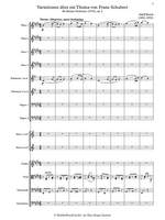 Busch, Adolf : Variations for small orchestra on a theme by Franz Schubert Op. 2 (first print) Product Image