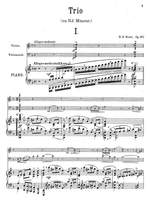 Bossi, Enrico: Trio in D minor for Piano, Violin and Violoncello Op. 107 Product Image